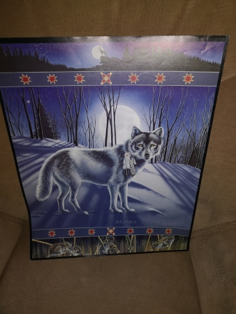 Poster Einsamer Wolf